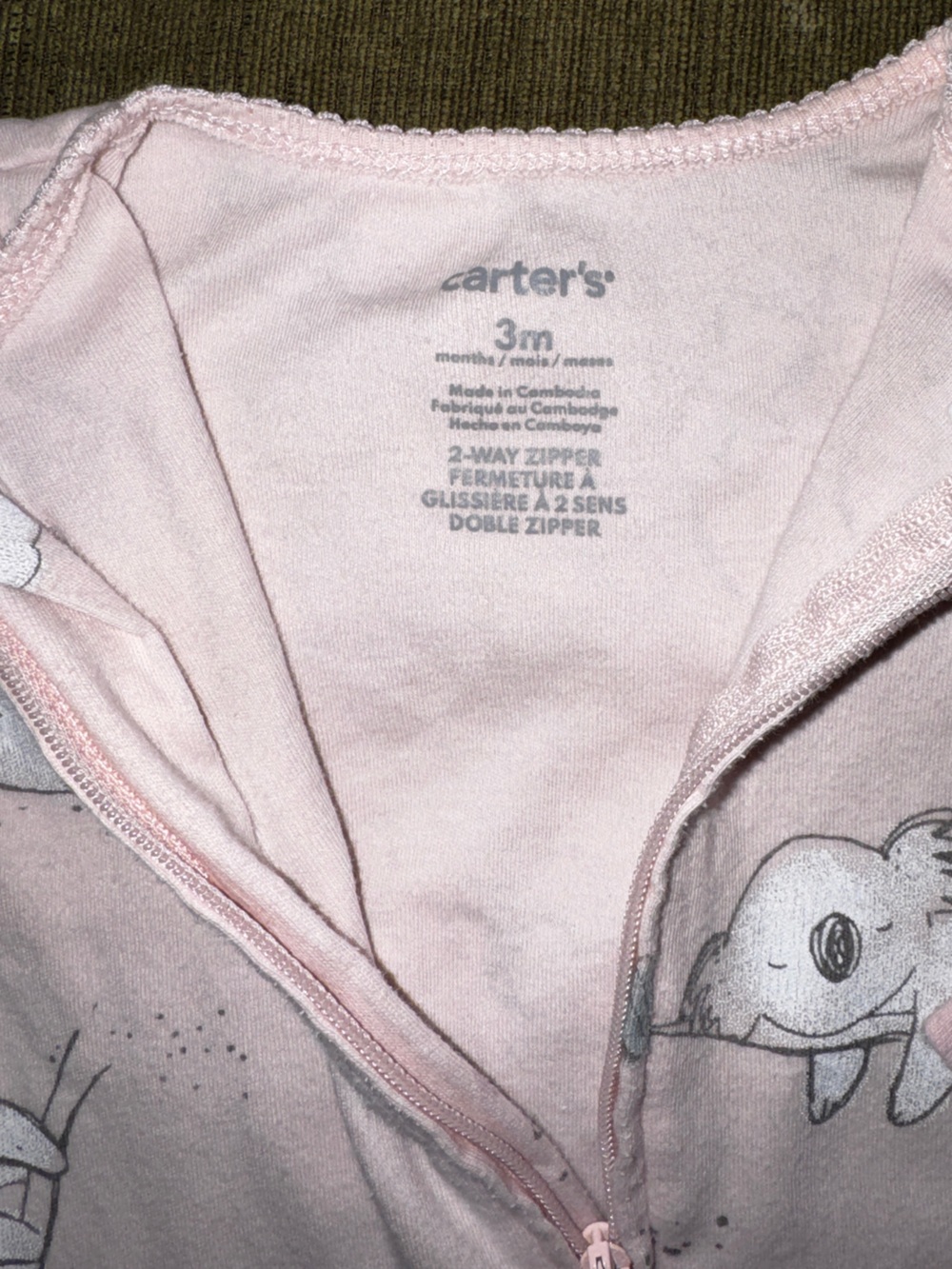 Set of 4 Baby Girl Jammies - Picture 3 of 6